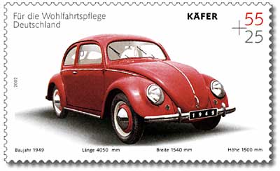 VW Kfer Briefmarke